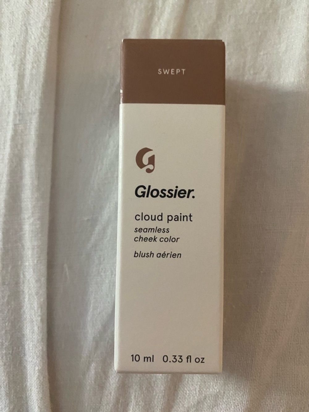 Glossier Cloud Paint Swept Mauve Brown